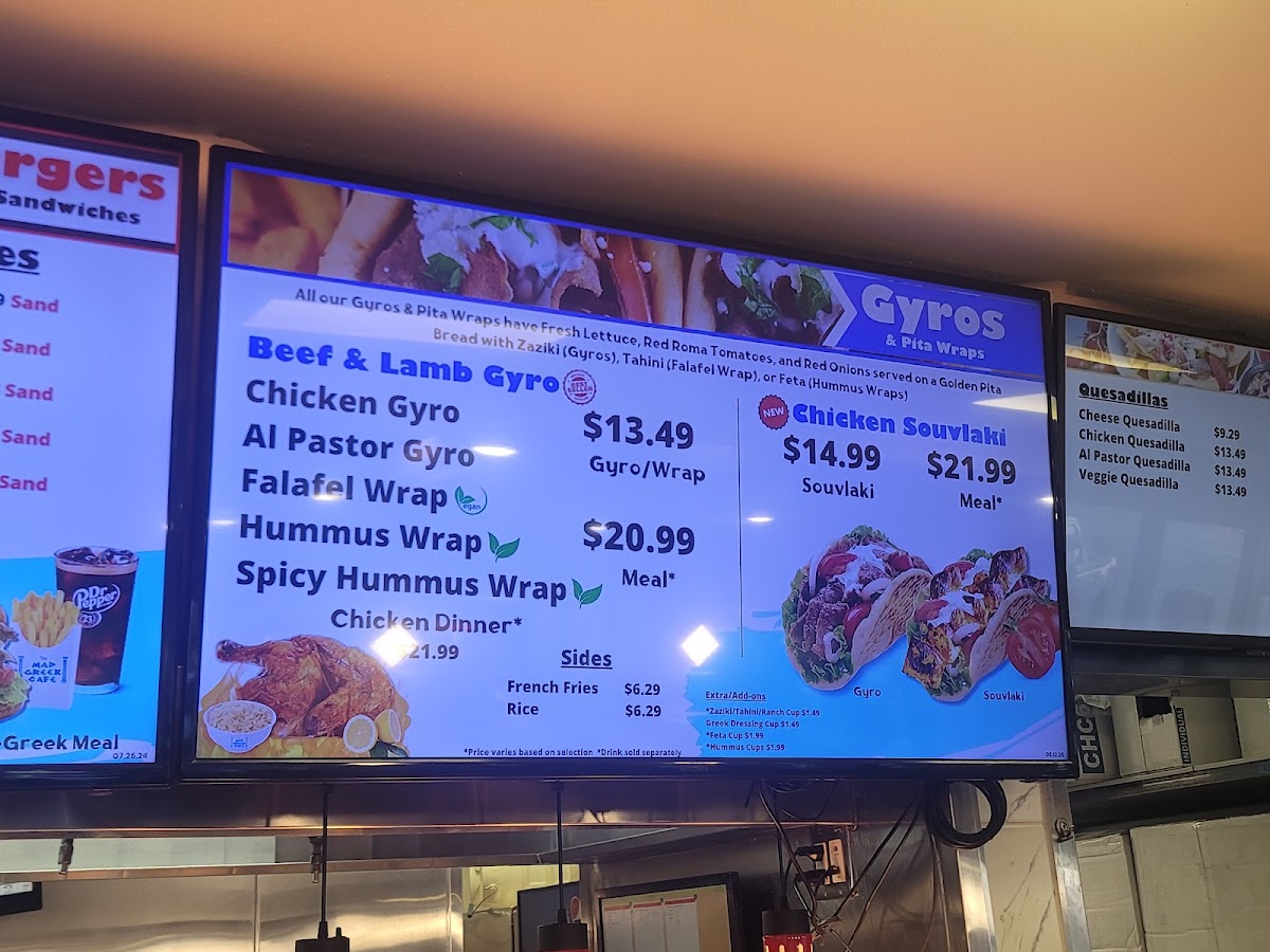 The Mad Greek Menu - Image 4