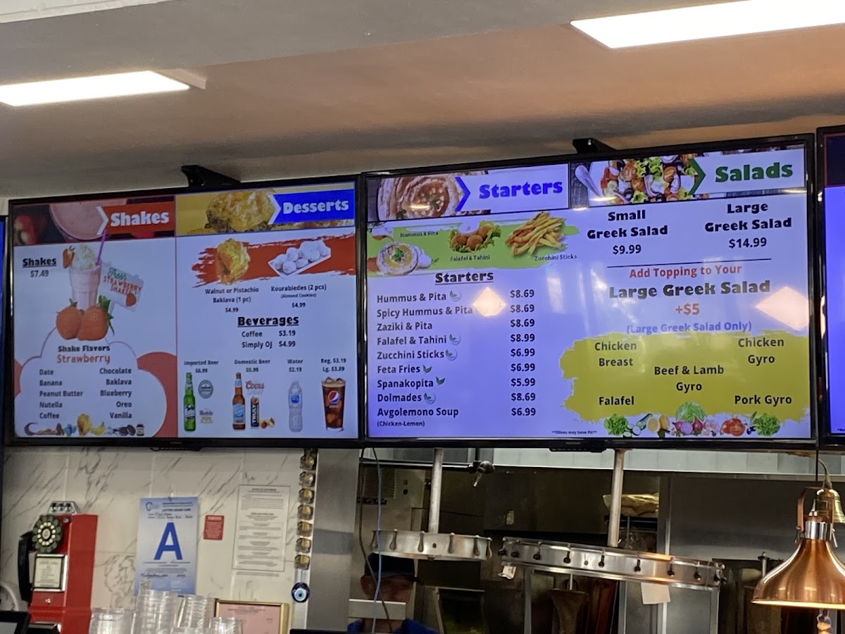 The Mad Greek Menu - Image 6